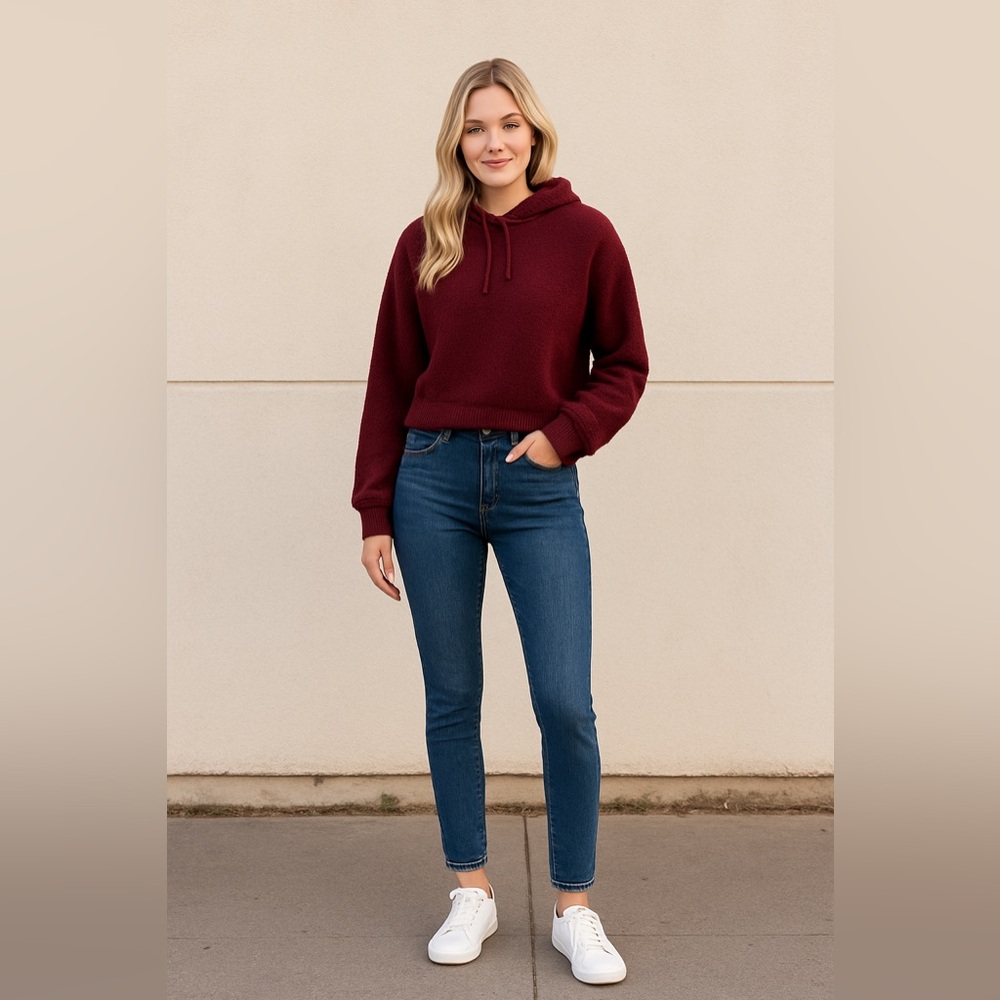 H&M super high rise skinny jeans